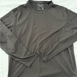 Patagonia Men's Charcoal Long Sleeve Tee